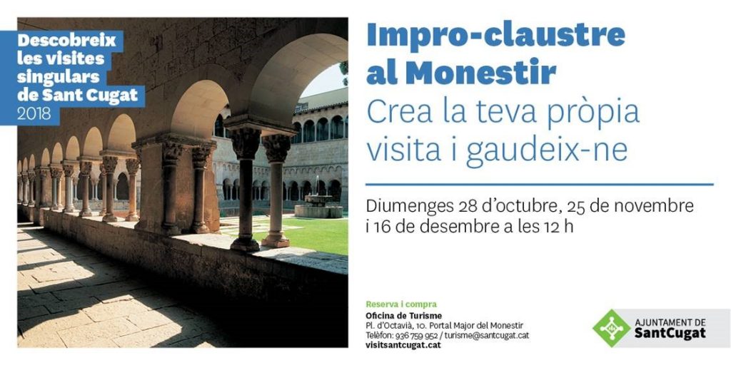 monestir sant cugat crea la teva propia visita