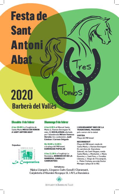 Cartell Tres Tombs Barberà Vallès 2020