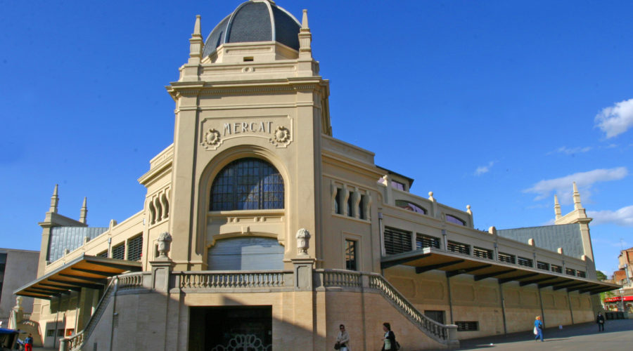 Exterior del Mercat Central de Sabadell.