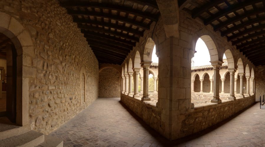 El castell cartoixa de Vallparadís a Terrassa.