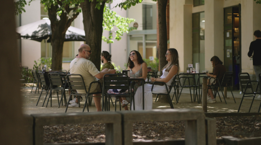 Els Jardinets de l'Espai Cultura de Sabadell.
