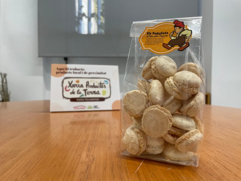 Detall d'una bosseta de Patufets, el dolç típic de Palau-solità i Plegamans.