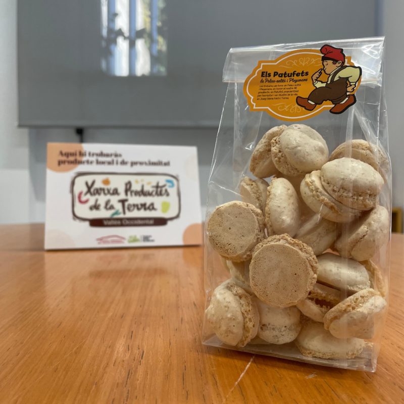 Detall d'una bosseta de Patufets, el dolç típic de Palau-solità i Plegamans.